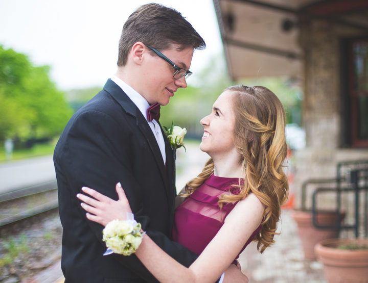 St. Louis Prom Photography | Kirkwood Train Station