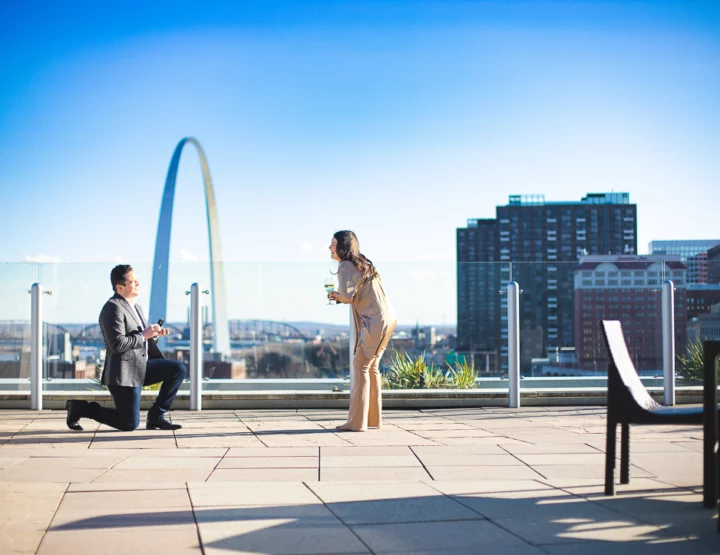 St. Louis Proposal Photography | Cinder House